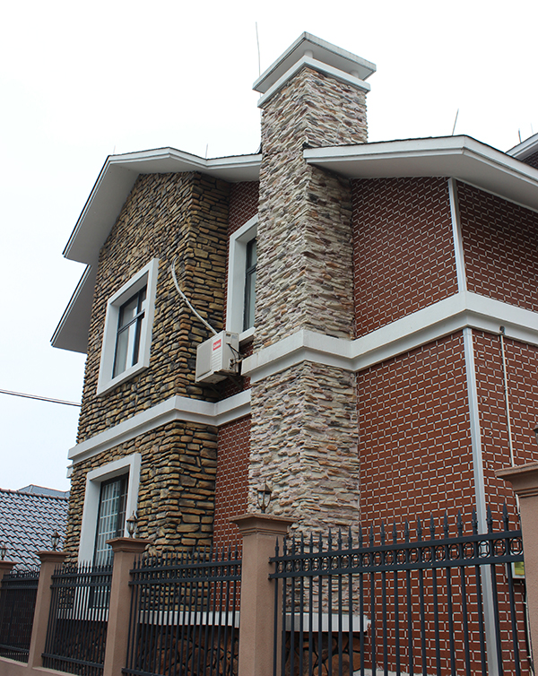 自建別墅（外墻磚、文化石、瀝青瓦）案例